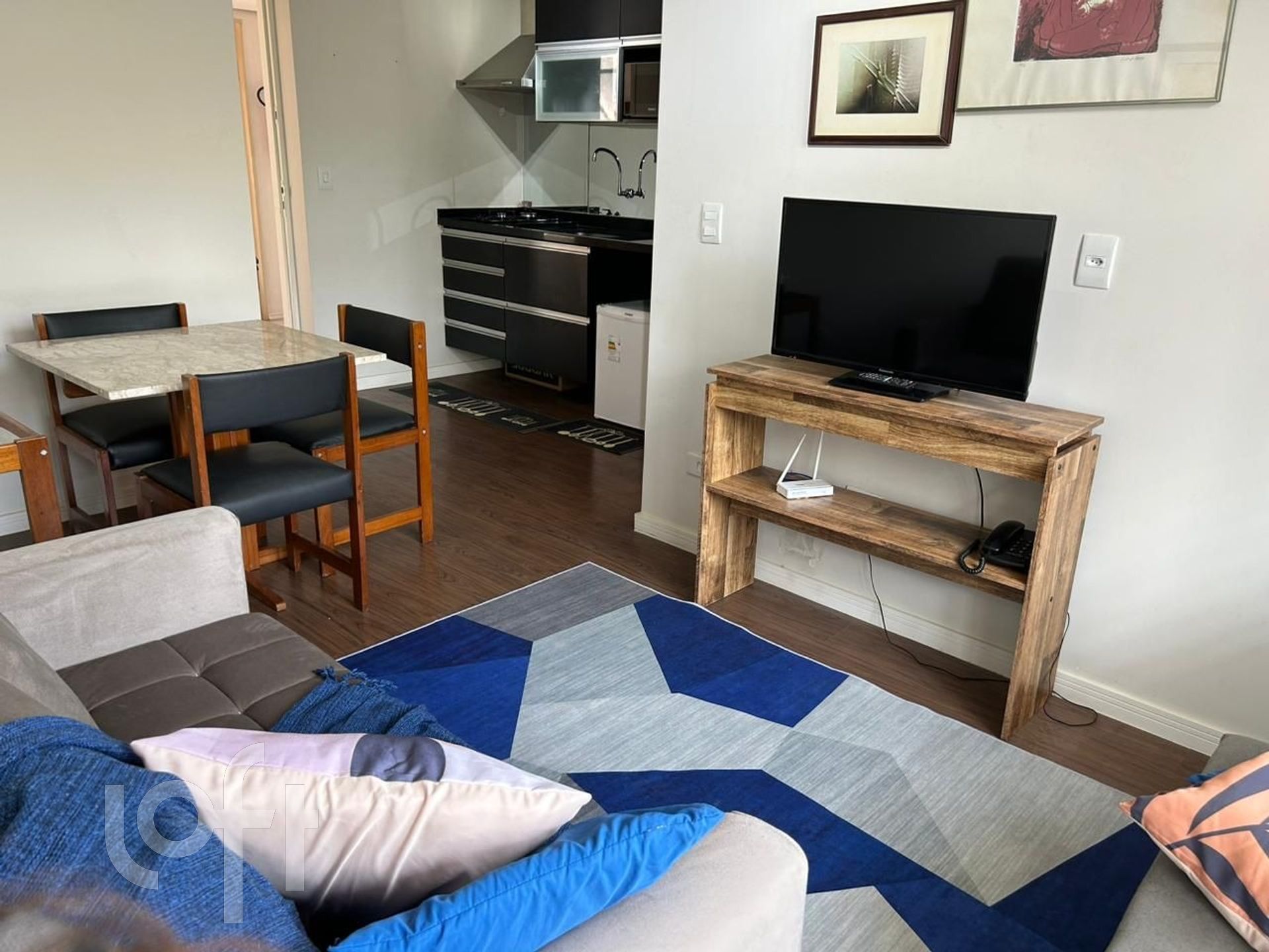 Apartamento à venda com 1 quarto, 40m² - Foto 1