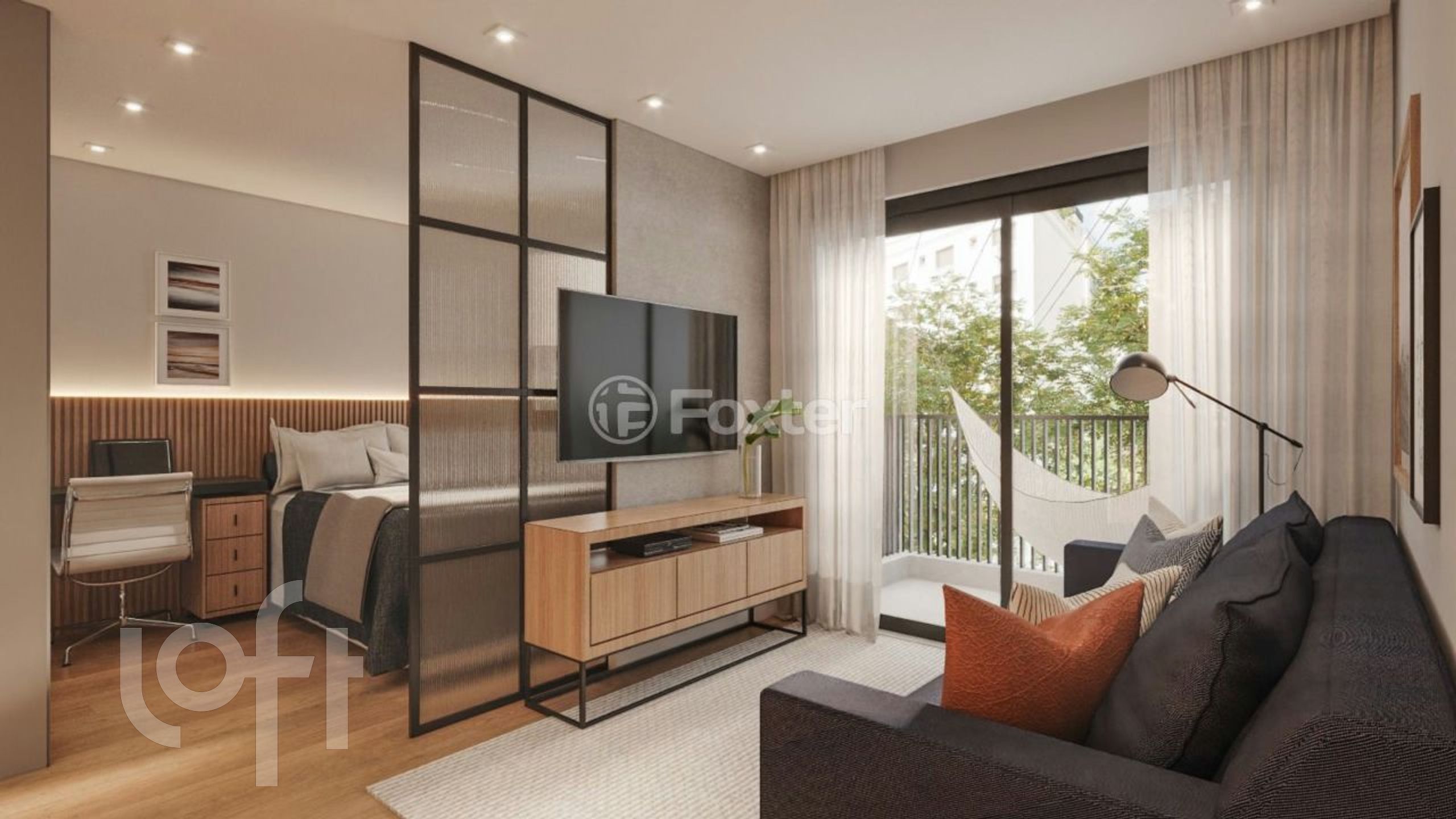 Apartamento com 33m², 1 dormitório, 1 vaga, Bom Fim em Porto Alegre