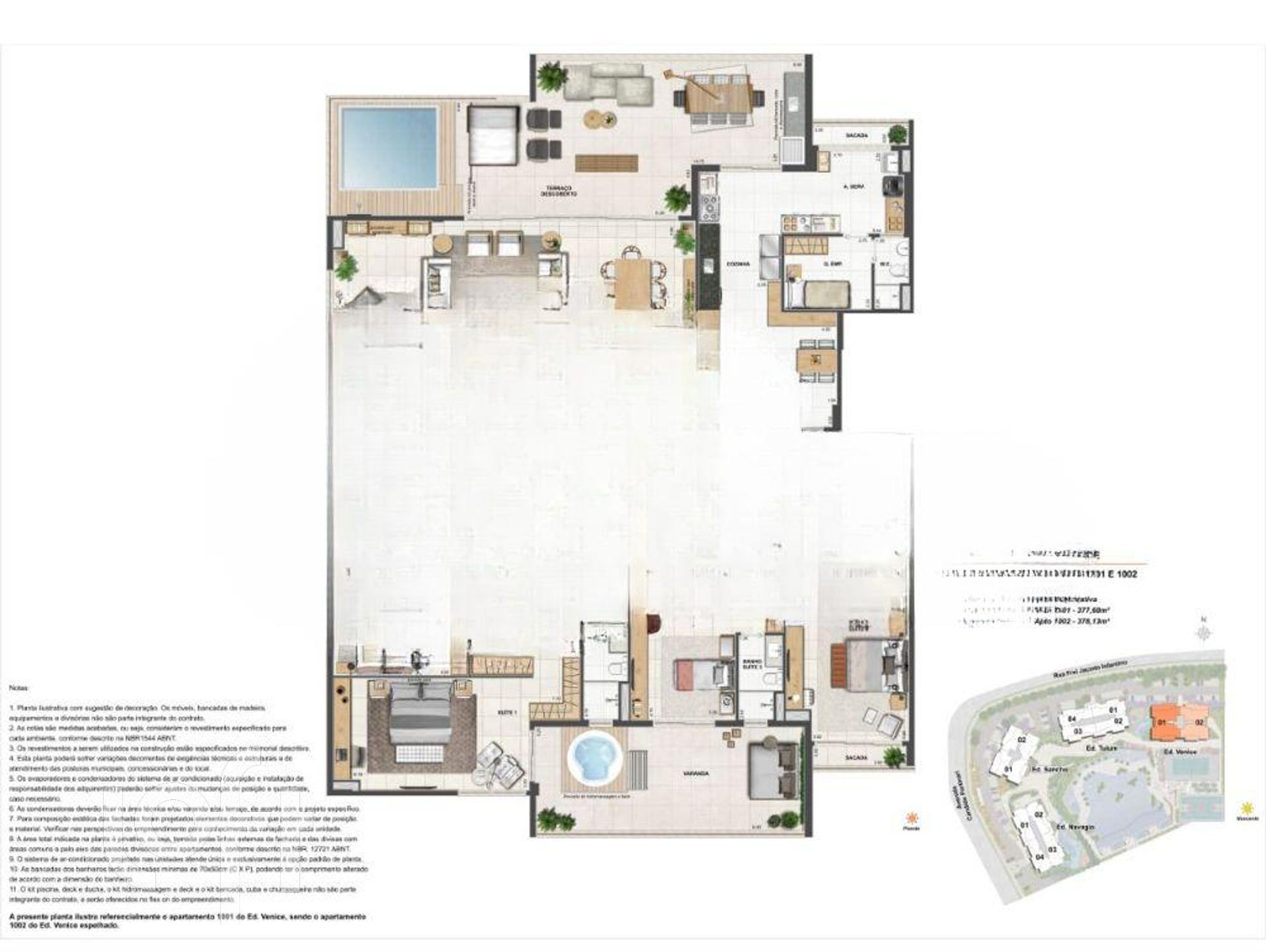 Apartamento à venda com 4 quartos, 378m² - Foto 7