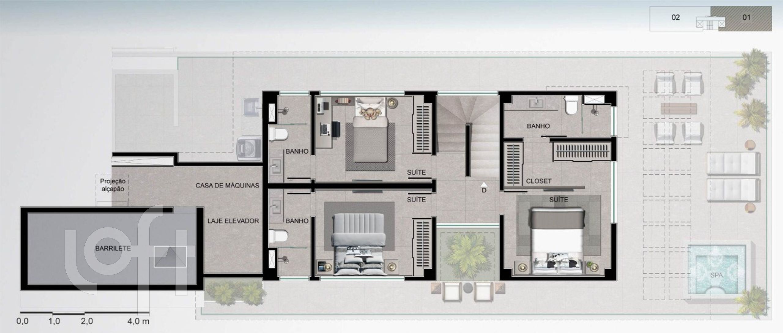 Apartamento à venda com 3 quartos, 143m² - Foto 5