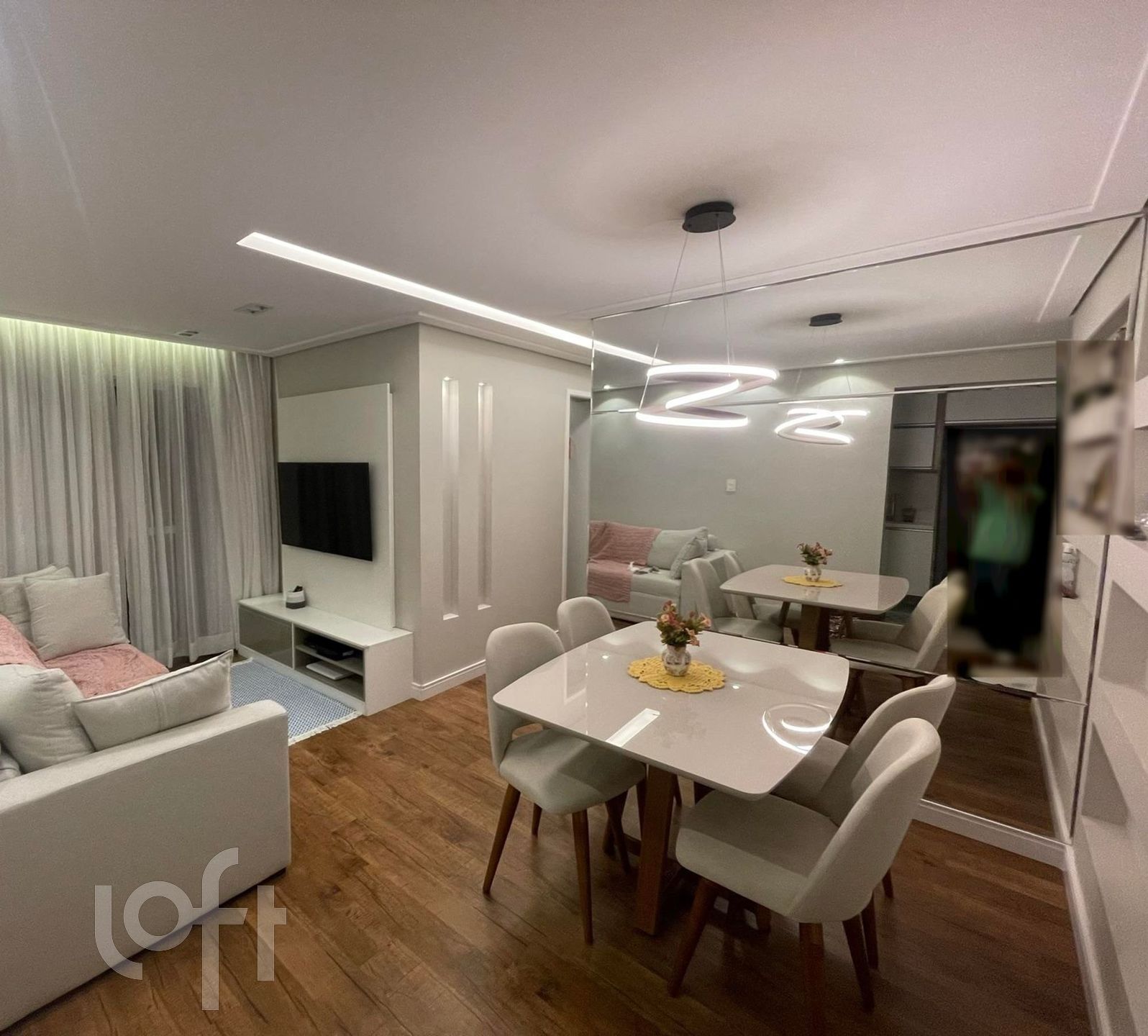 Apartamento à venda com 1 quarto, 53m² - Foto 1