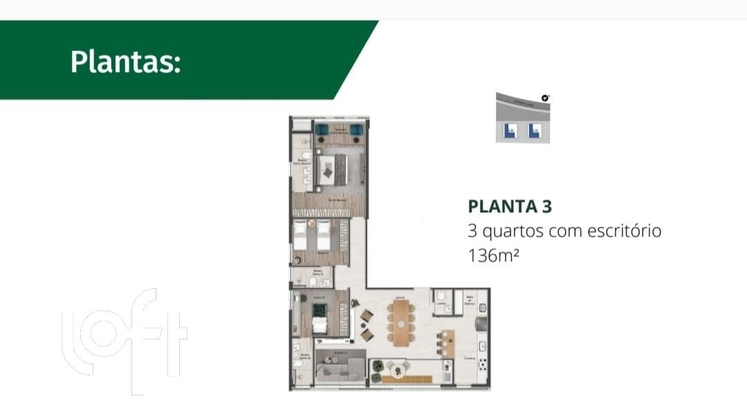 Apartamento à venda com 4 quartos, 136m² - Foto 8