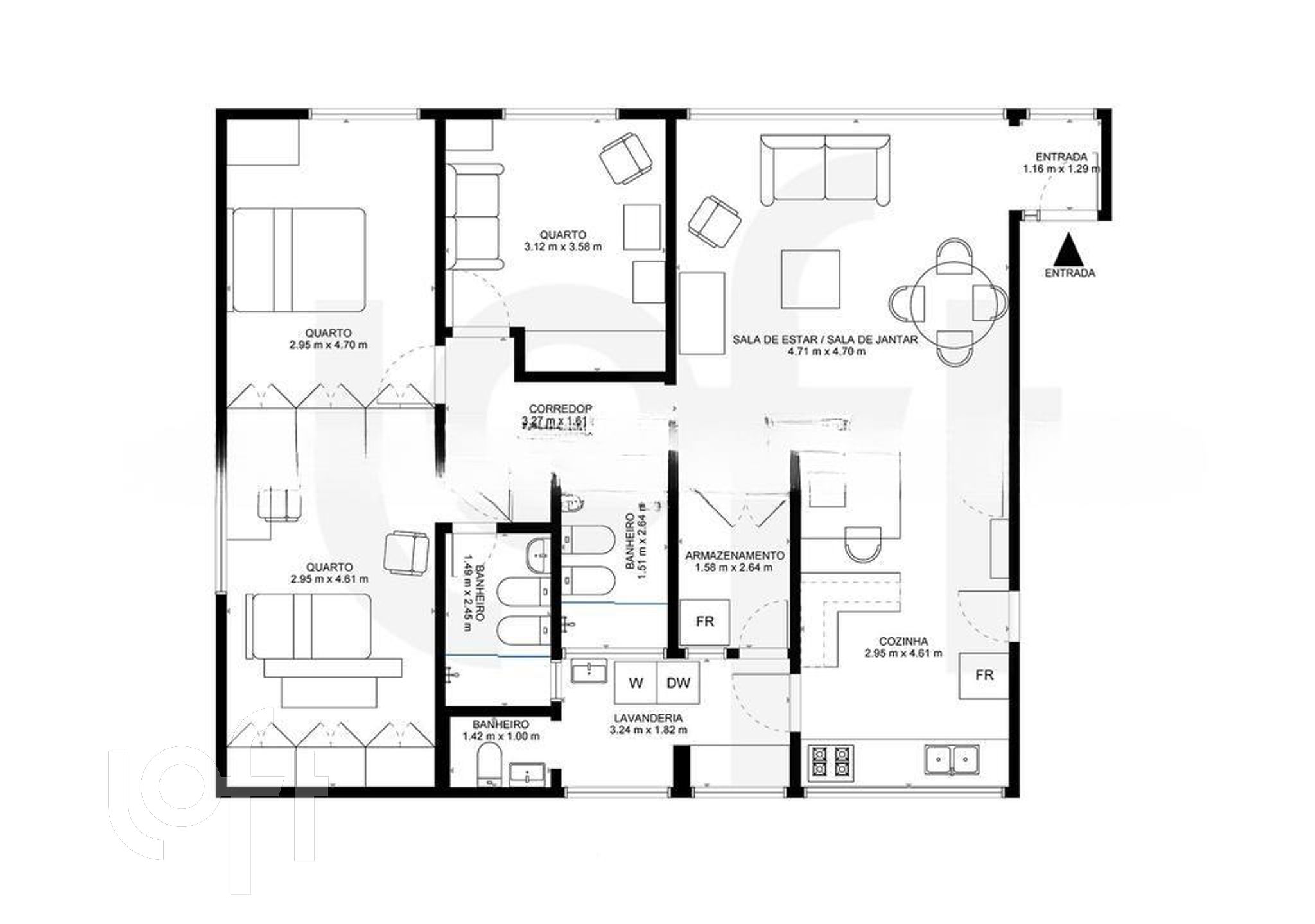 Apartamento à venda com 3 quartos, 120m² - Foto 48