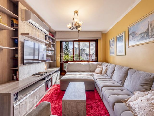 Apartamento com 117m², 3 dormitórios, 1 suíte, 1 vaga, Menino Deus em Porto Alegre