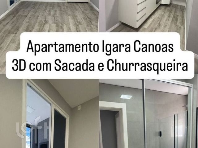 Apartamento com 62m², 3 dormitórios no bairro Igará em Canoas para Comprar