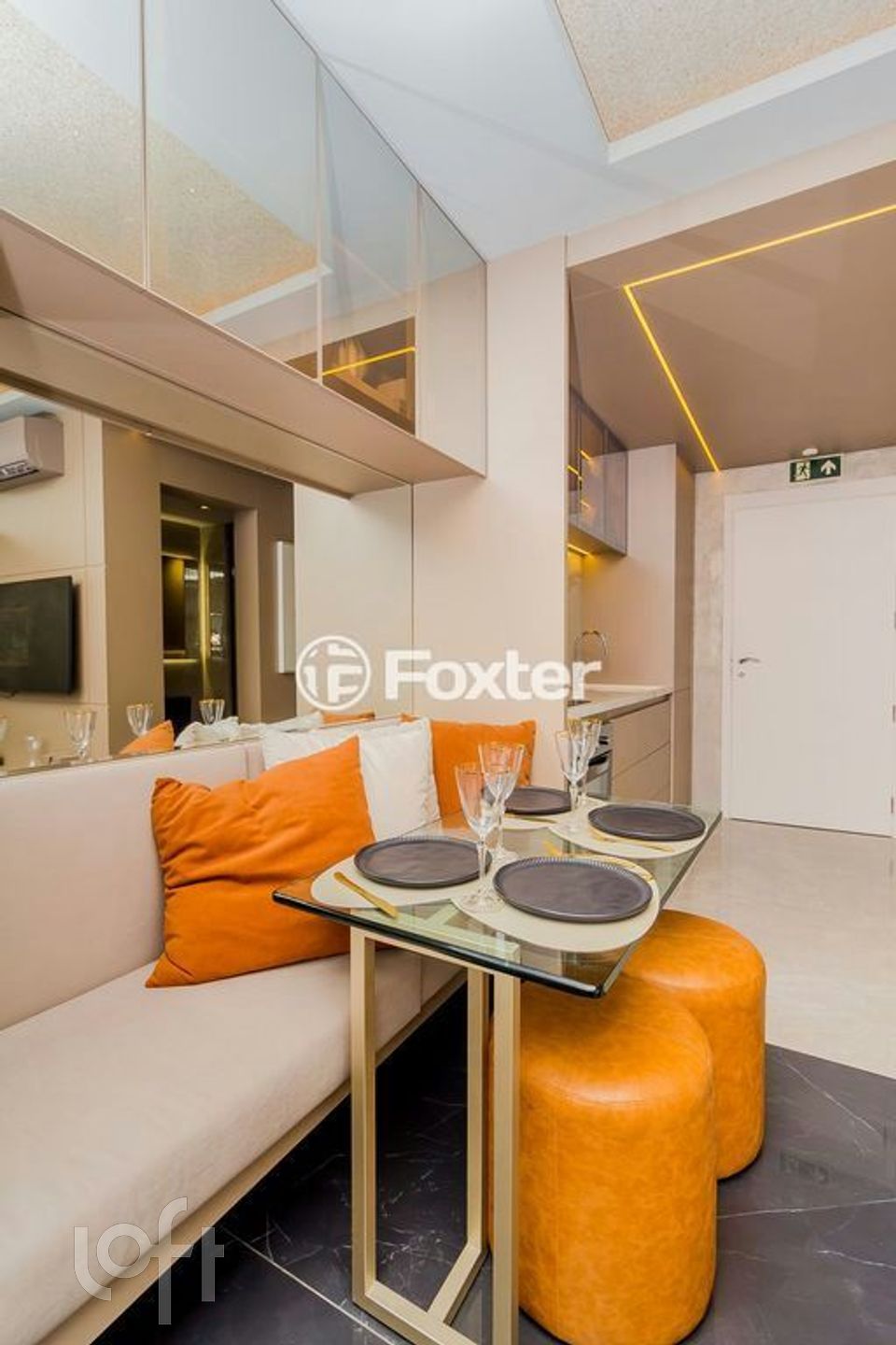 Apartamento com 25m², 1 dormitório, Rio Branco em Porto Alegre