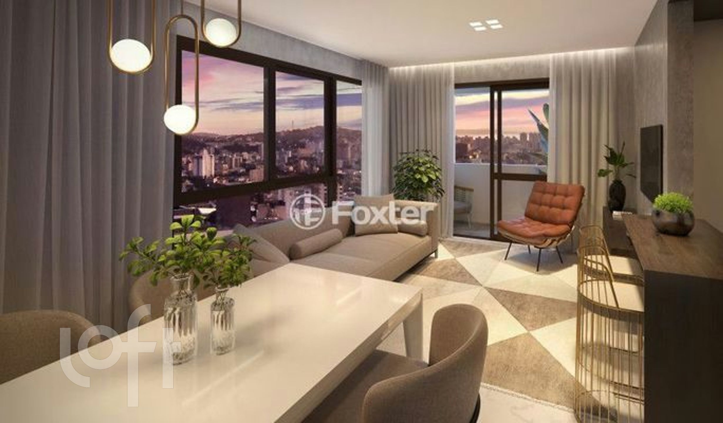 Apartamento com 70m², 2 dormitórios, 1 suíte, 2 vagas, Rio Branco em Porto Alegre