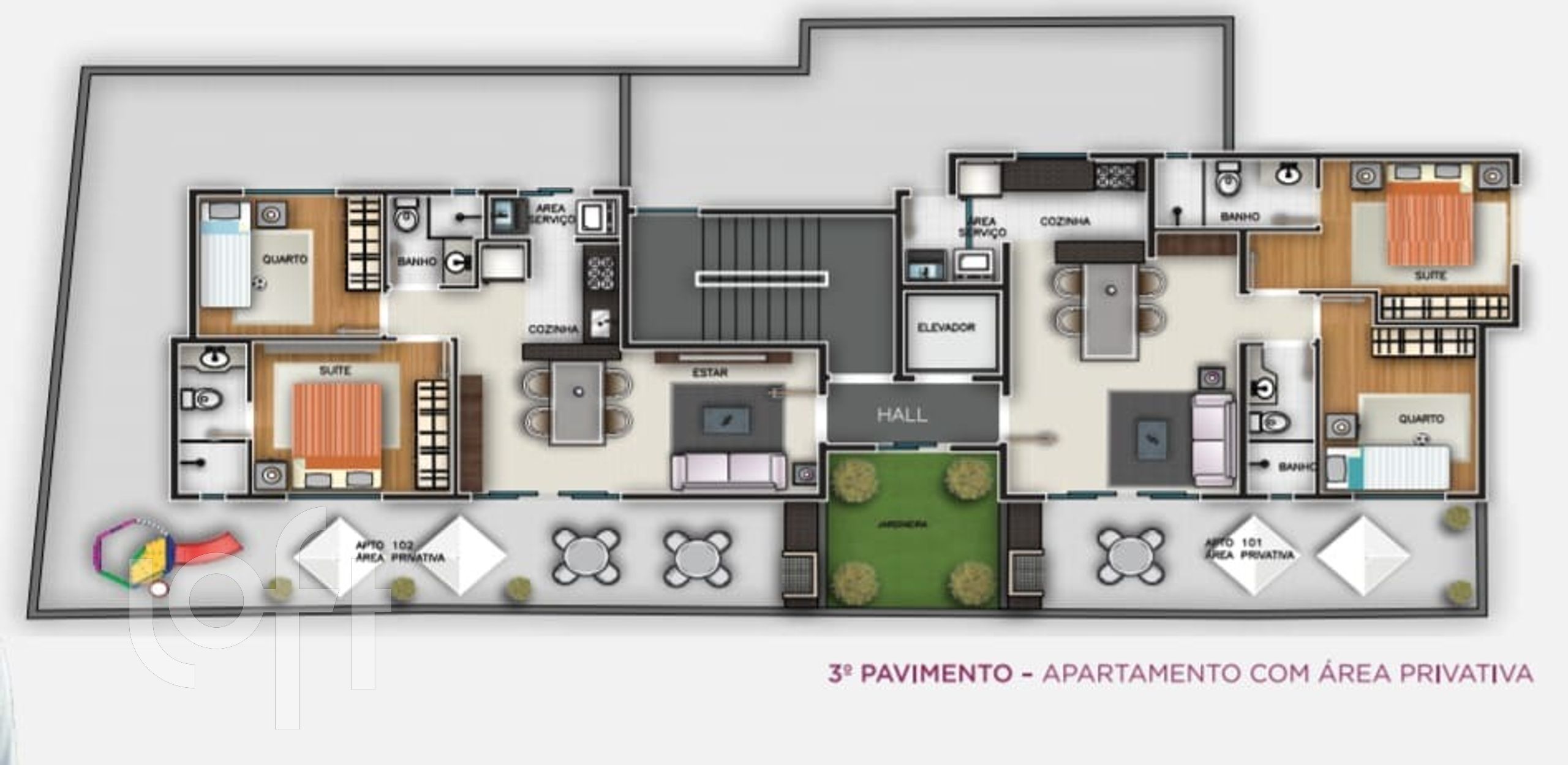 Apartamento à venda com 2 quartos, 51m² - Foto 9