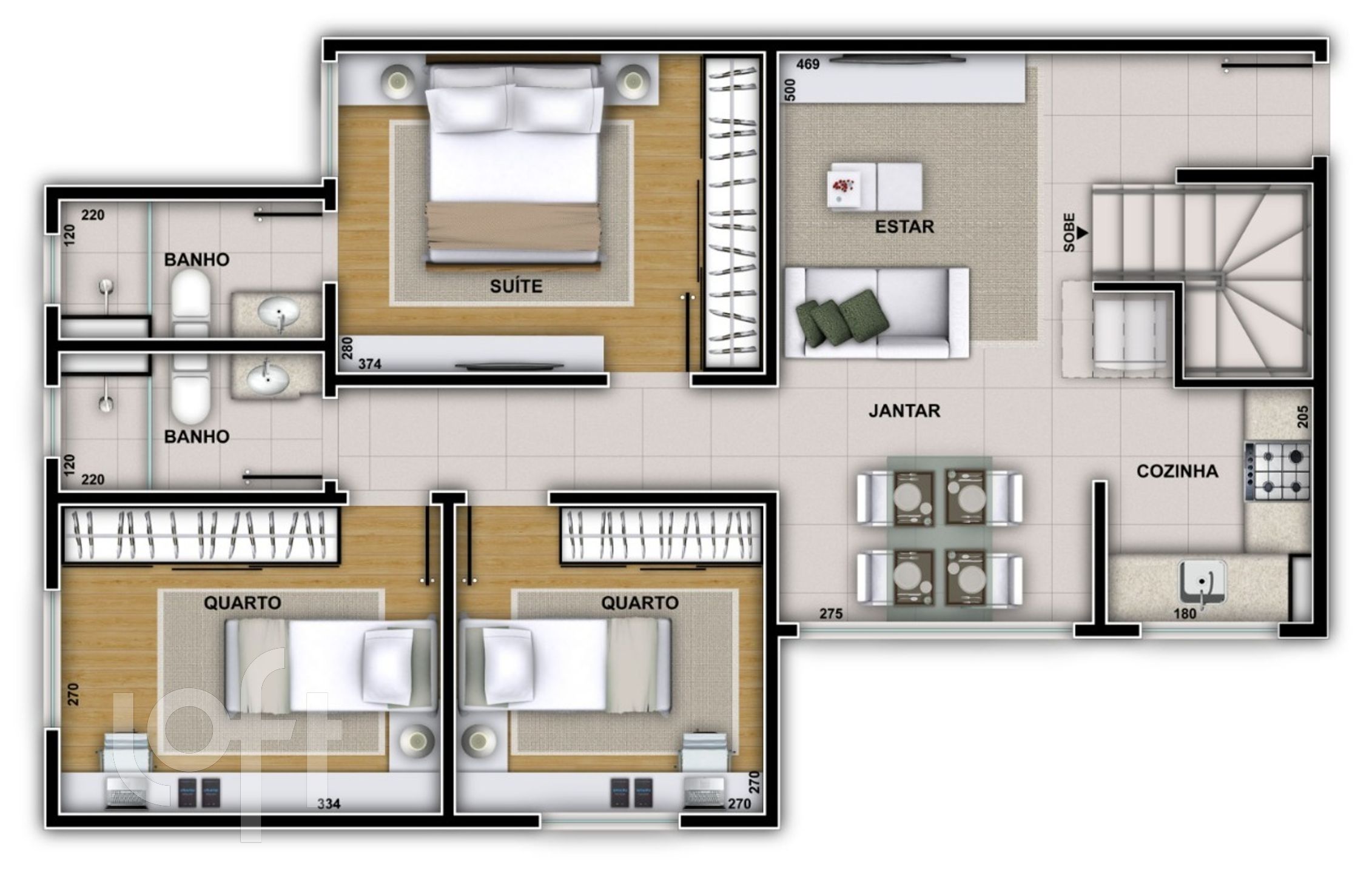 Apartamento à venda com 3 quartos, 67m² - Foto 19