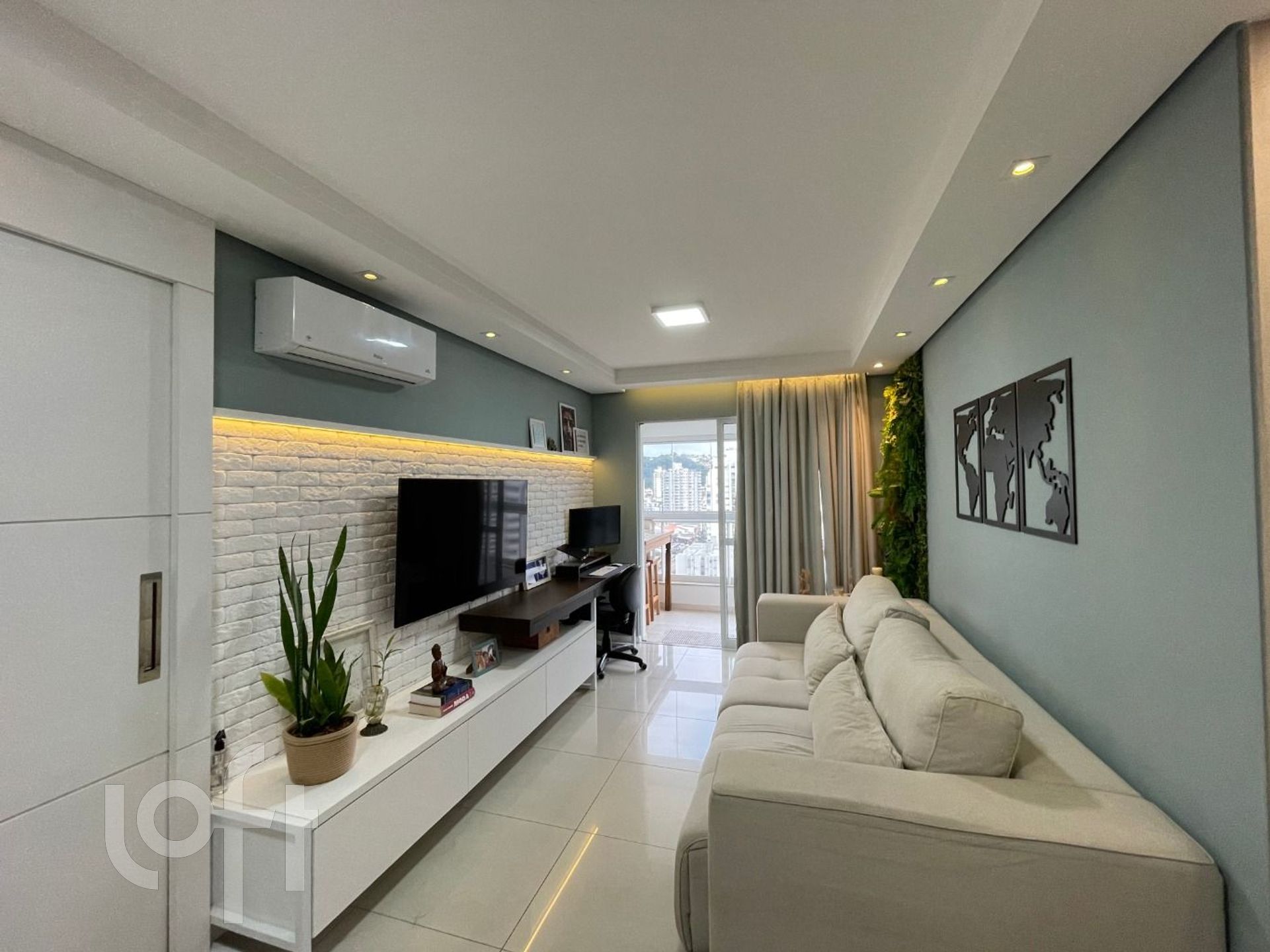 Apartamentos com 77m², 2 quartos, 1 suíte, 1 garagem, no bairro Campinas em São José
