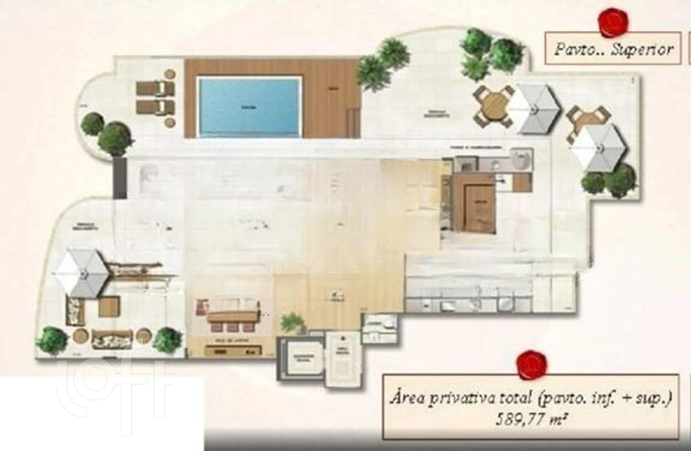 Apartamento à venda com 4 quartos, 589m² - Foto 37