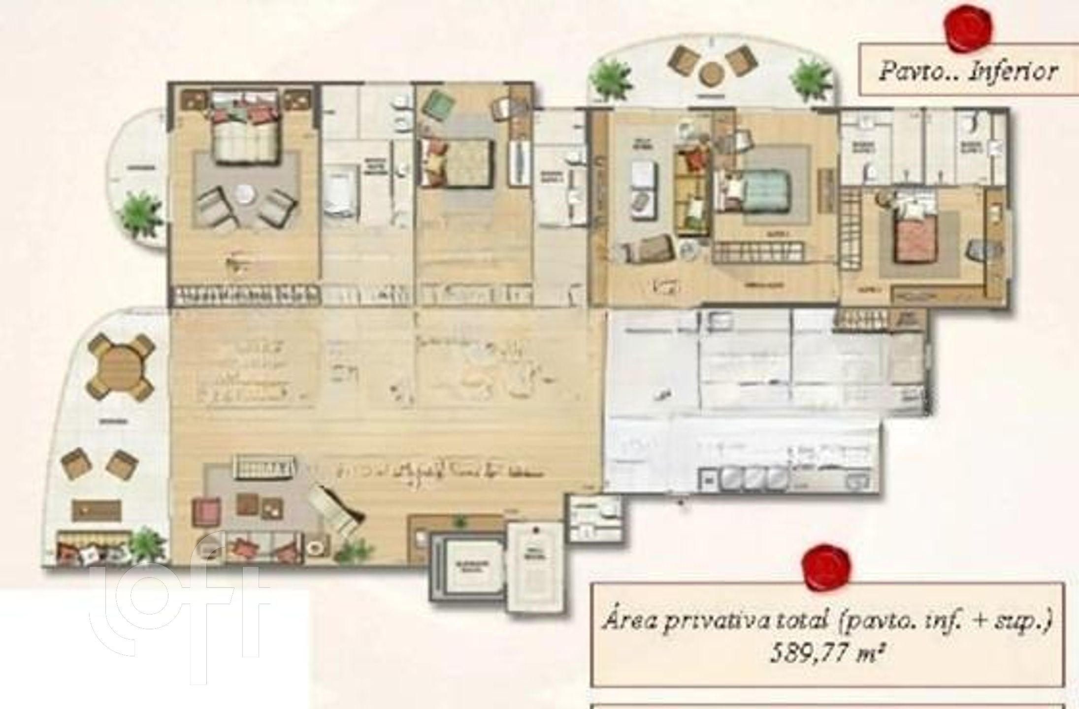 Apartamento à venda com 4 quartos, 589m² - Foto 38