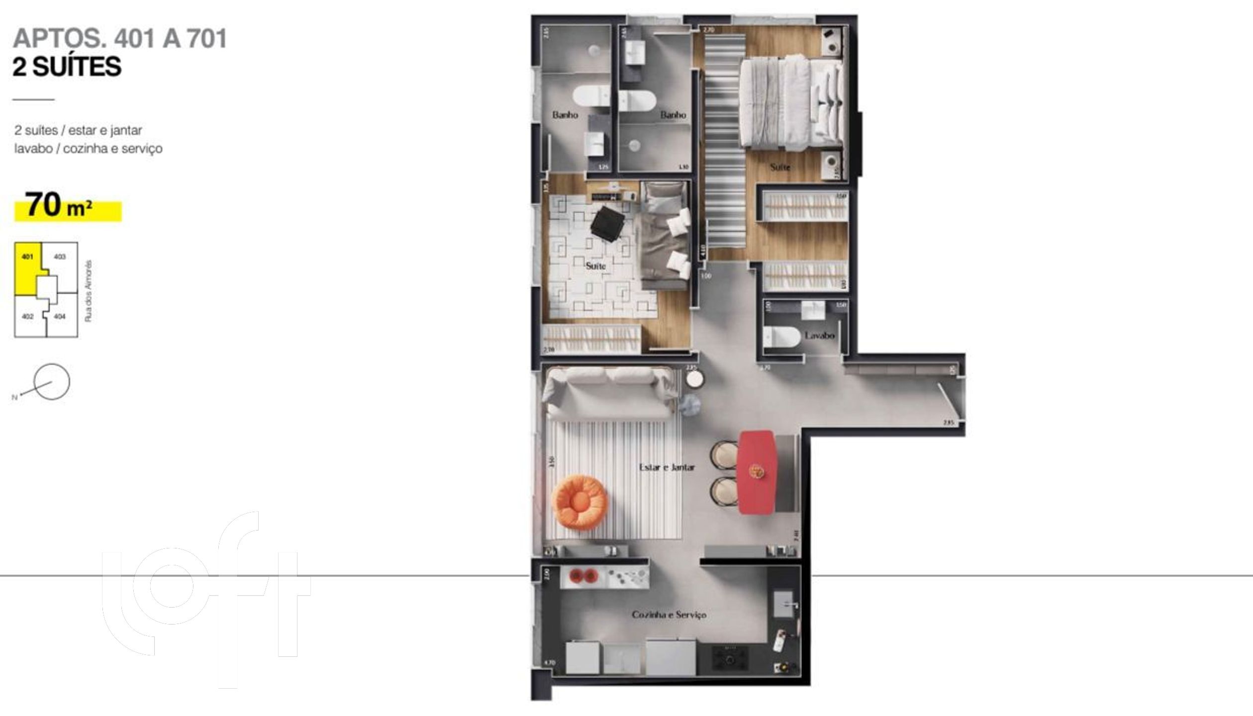 Apartamento à venda com 3 quartos, 143m² - Foto 19