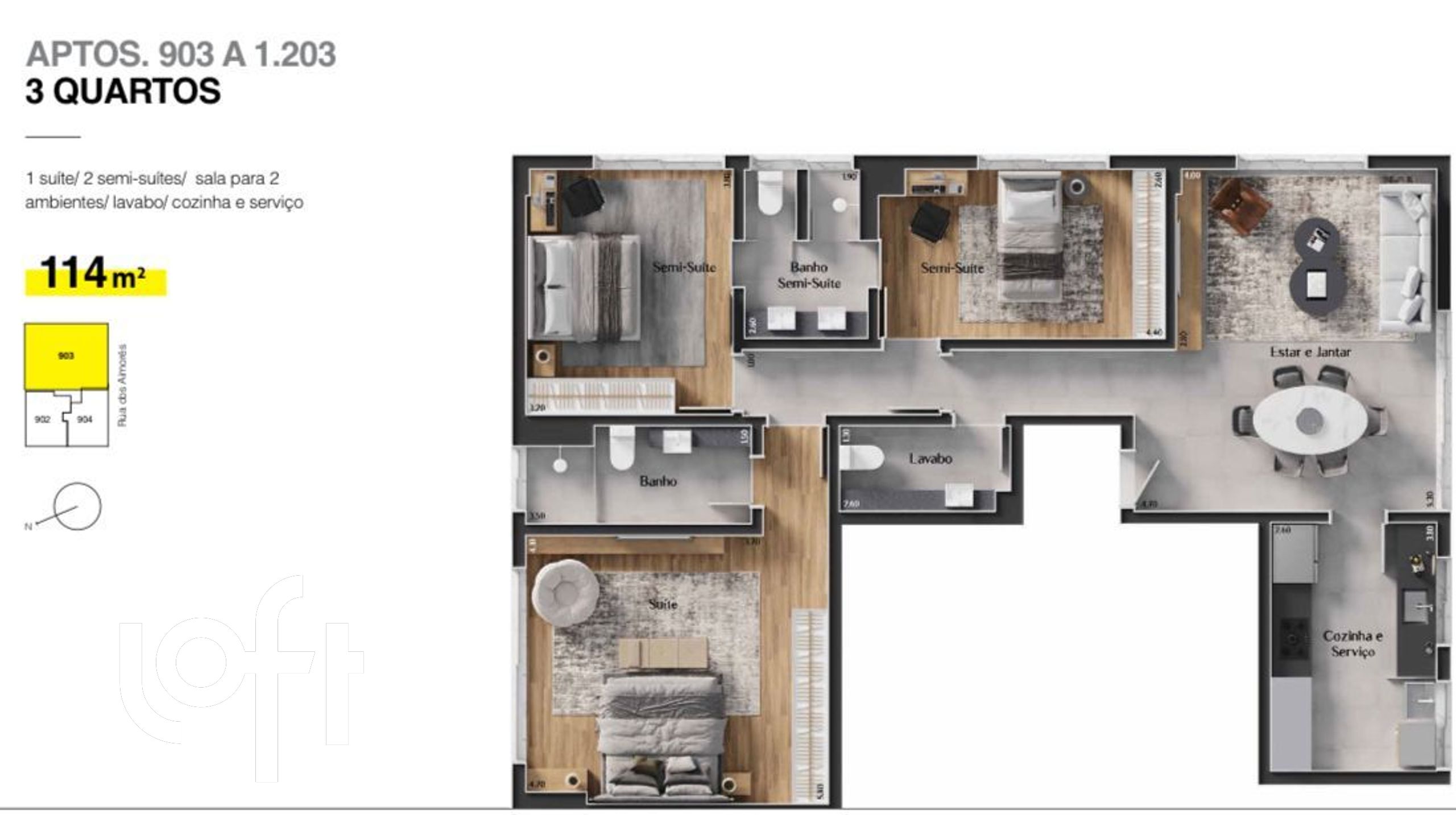 Apartamento à venda com 3 quartos, 143m² - Foto 23