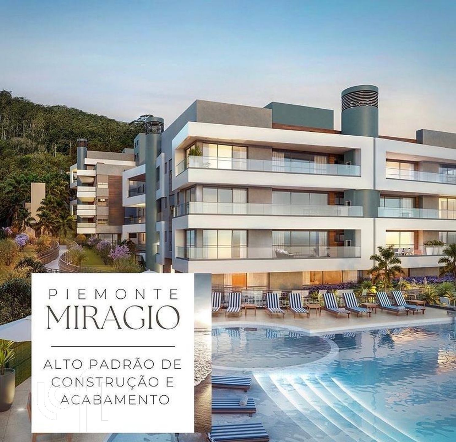 Apartamentos com 176m², 3 quartos, 3 suítes, 1 garagem, no bairro Cacupé em Florianópolis