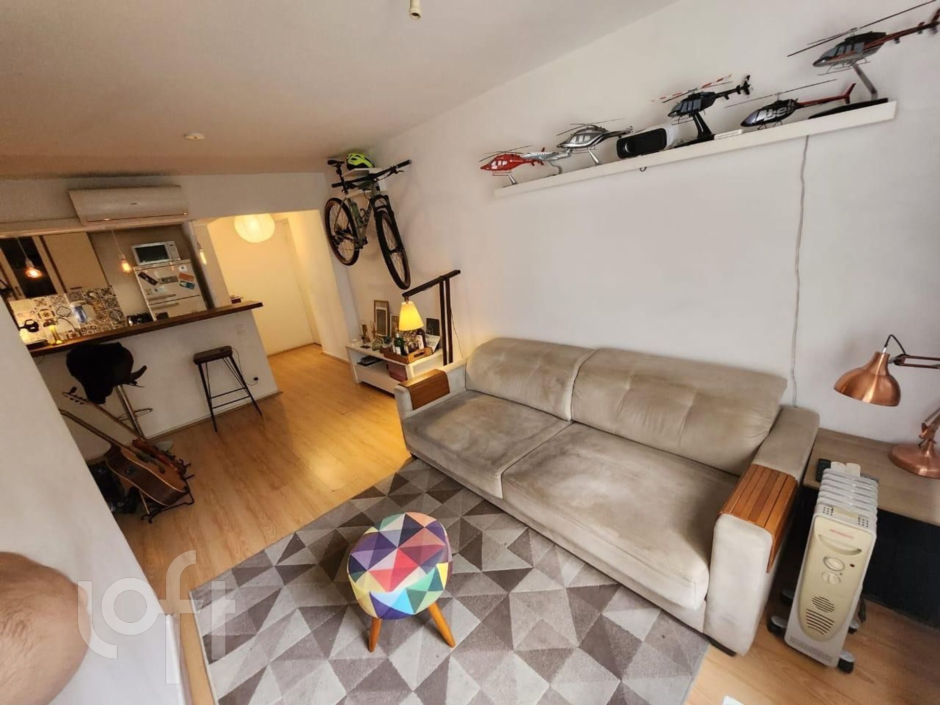 Apartamento à venda em Moema Pássaros com 60 m², 2