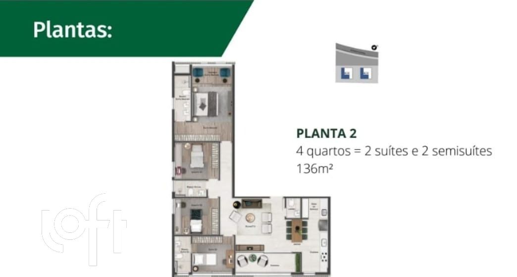 Apartamento à venda com 4 quartos, 136m² - Foto 11