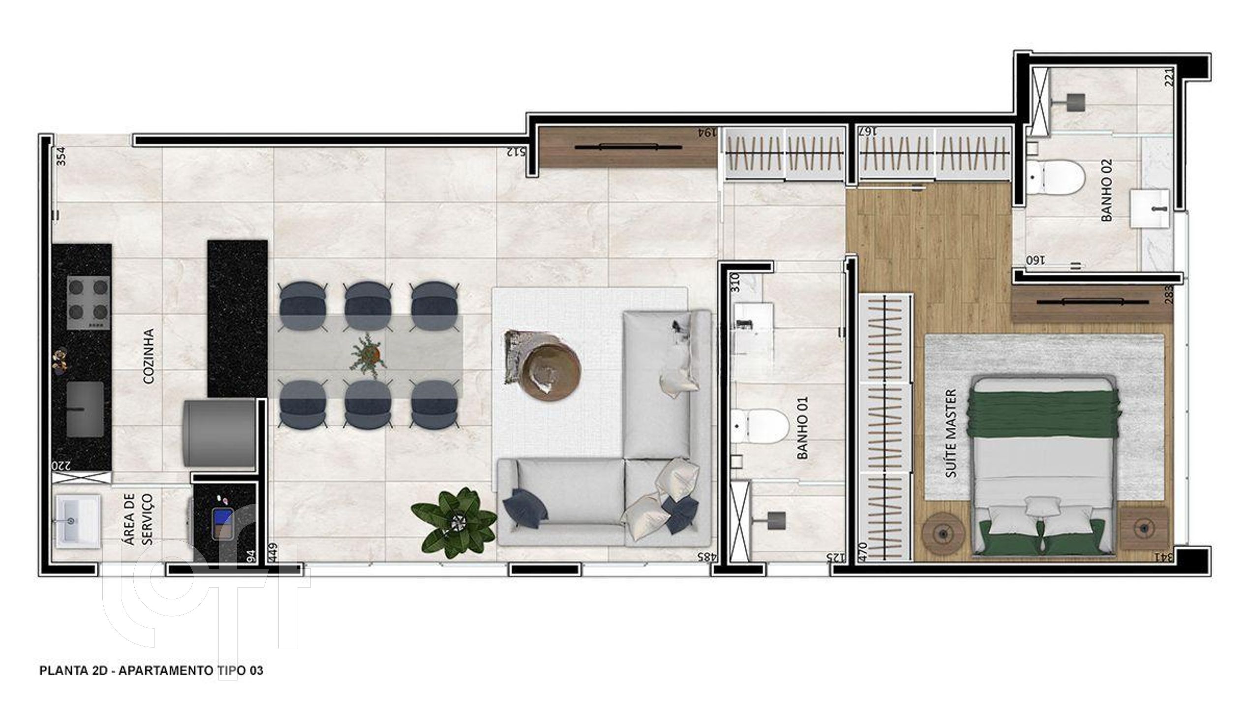 Apartamento à venda com 2 quartos, 62m² - Foto 11