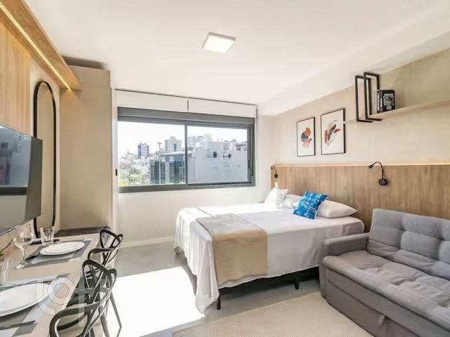Apartamento com 24m², 1 dormitório, Rio Branco em Porto Alegre