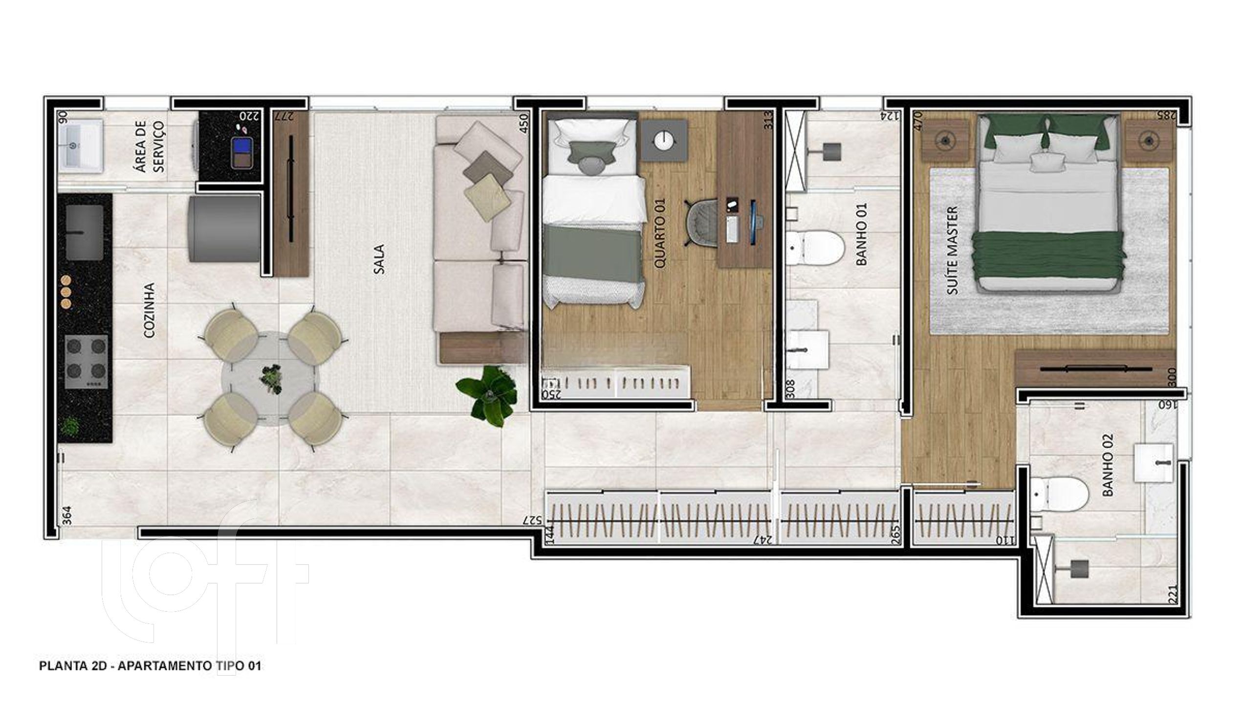 Apartamento à venda com 2 quartos, 62m² - Foto 15