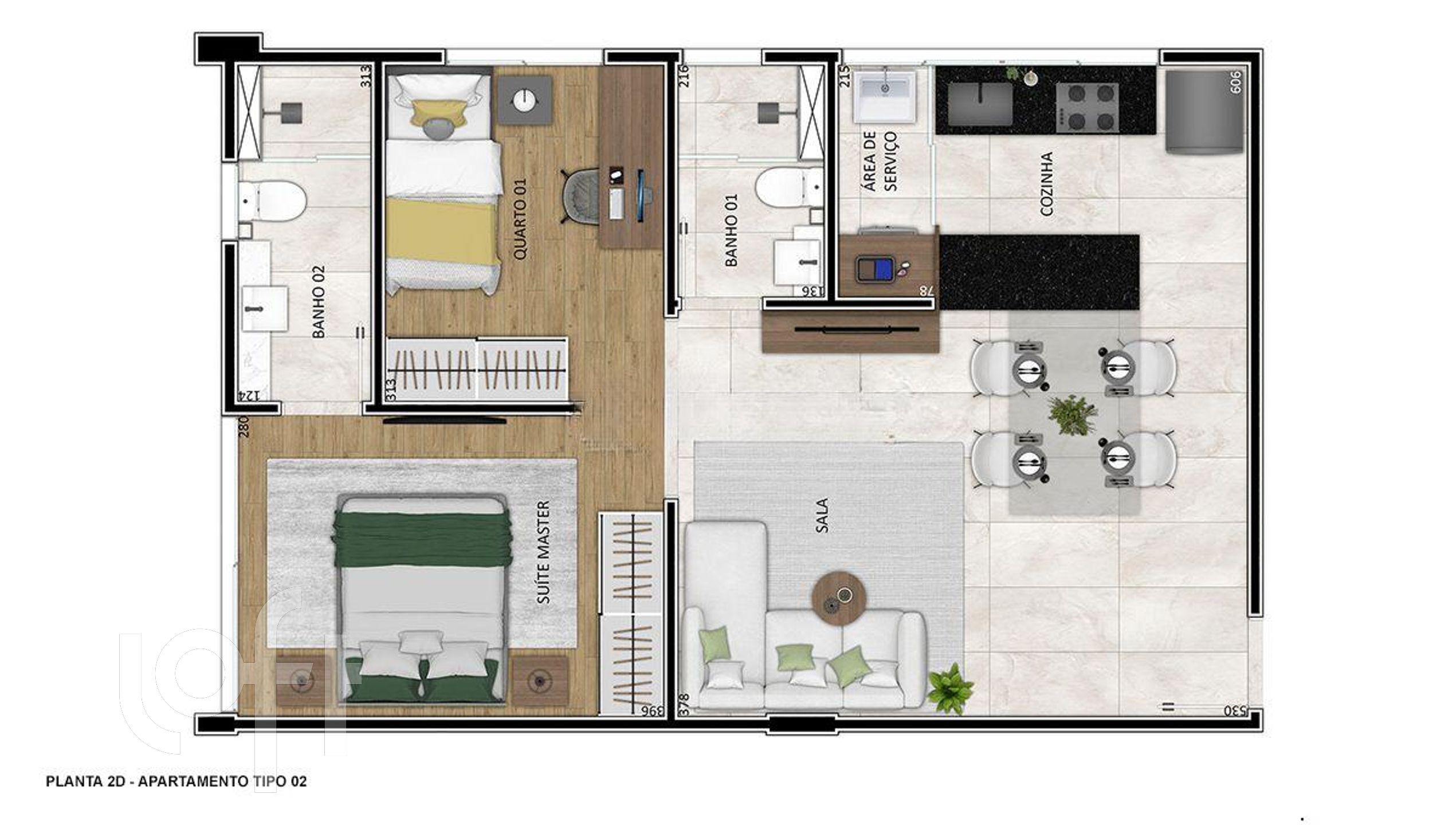 Apartamento à venda com 2 quartos, 62m² - Foto 16