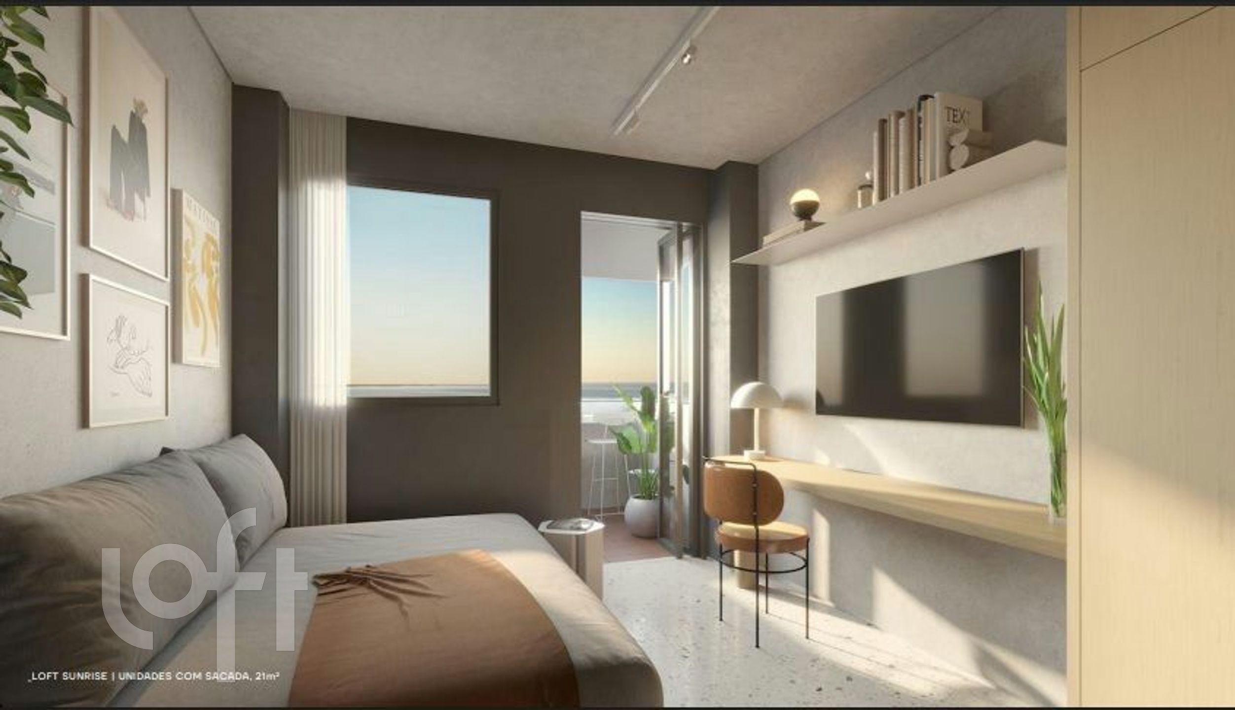 Apartamento com 20m², 1 dormitório, 1 vaga, Menino Deus em Porto Alegre