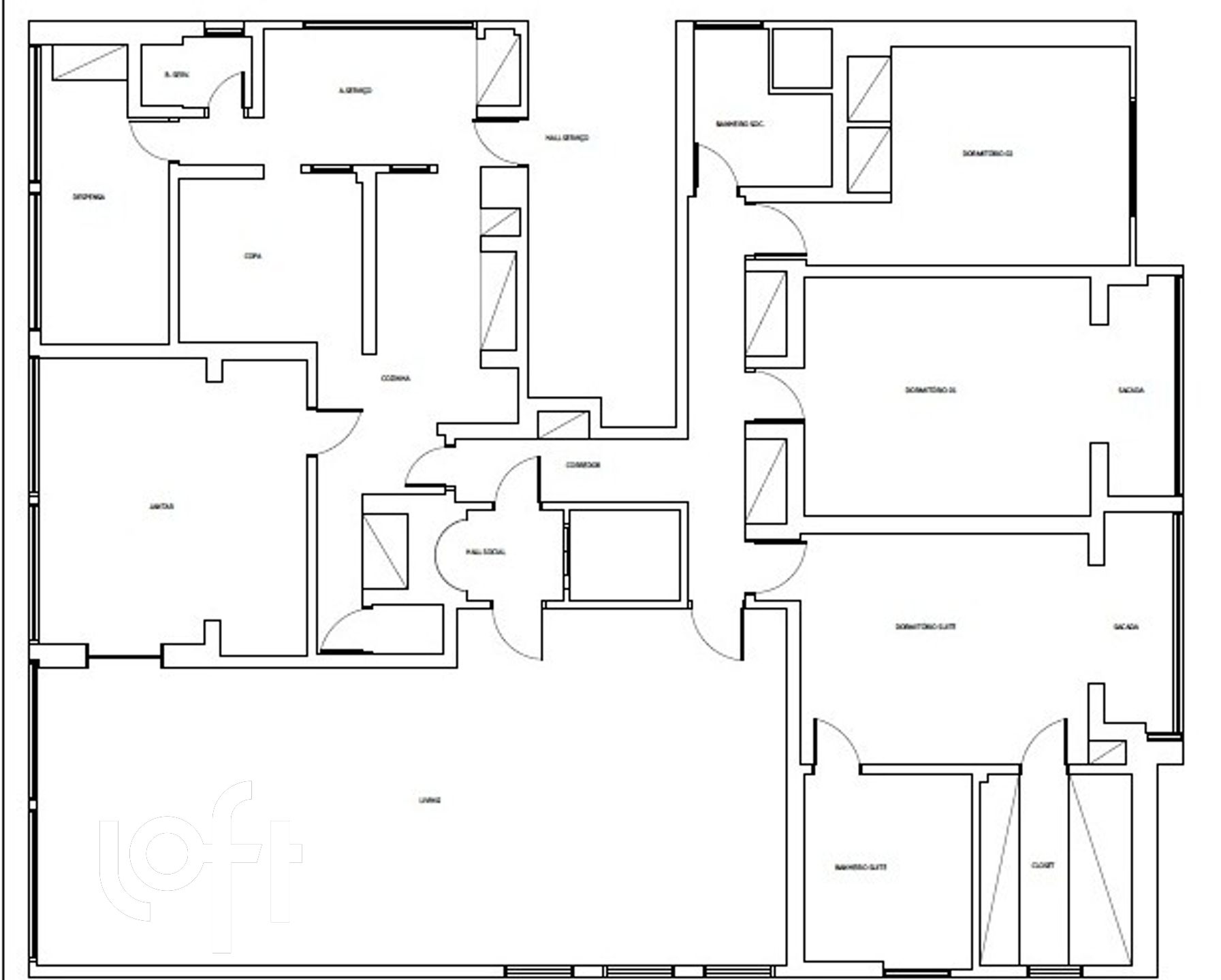 Apartamento à venda com 3 quartos, 289m² - Foto 9