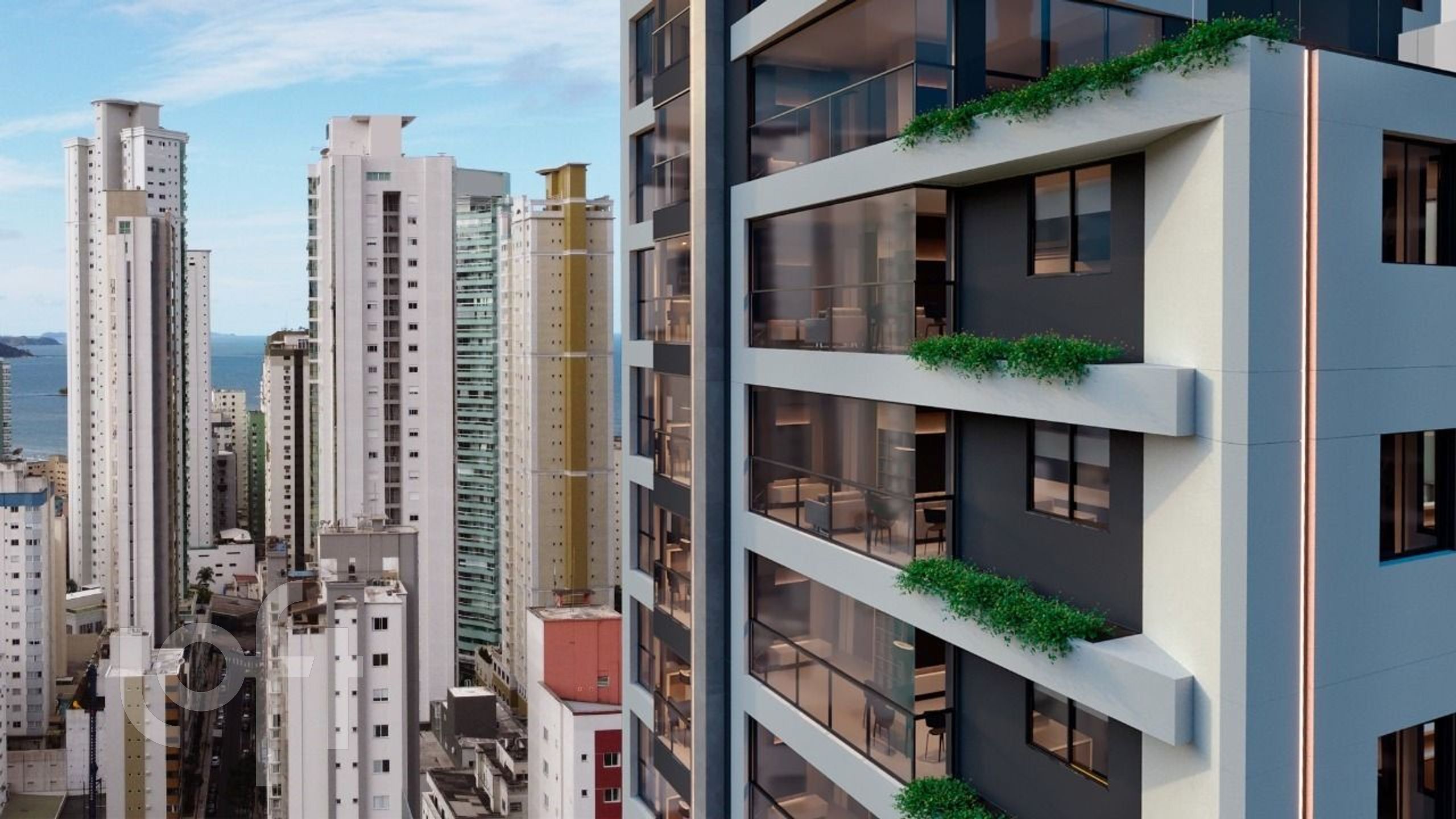 Apartamentos com 125m², 3 quartos, 3 suítes, 2 garagens, no bairro Centro em Balneário Camboriú
