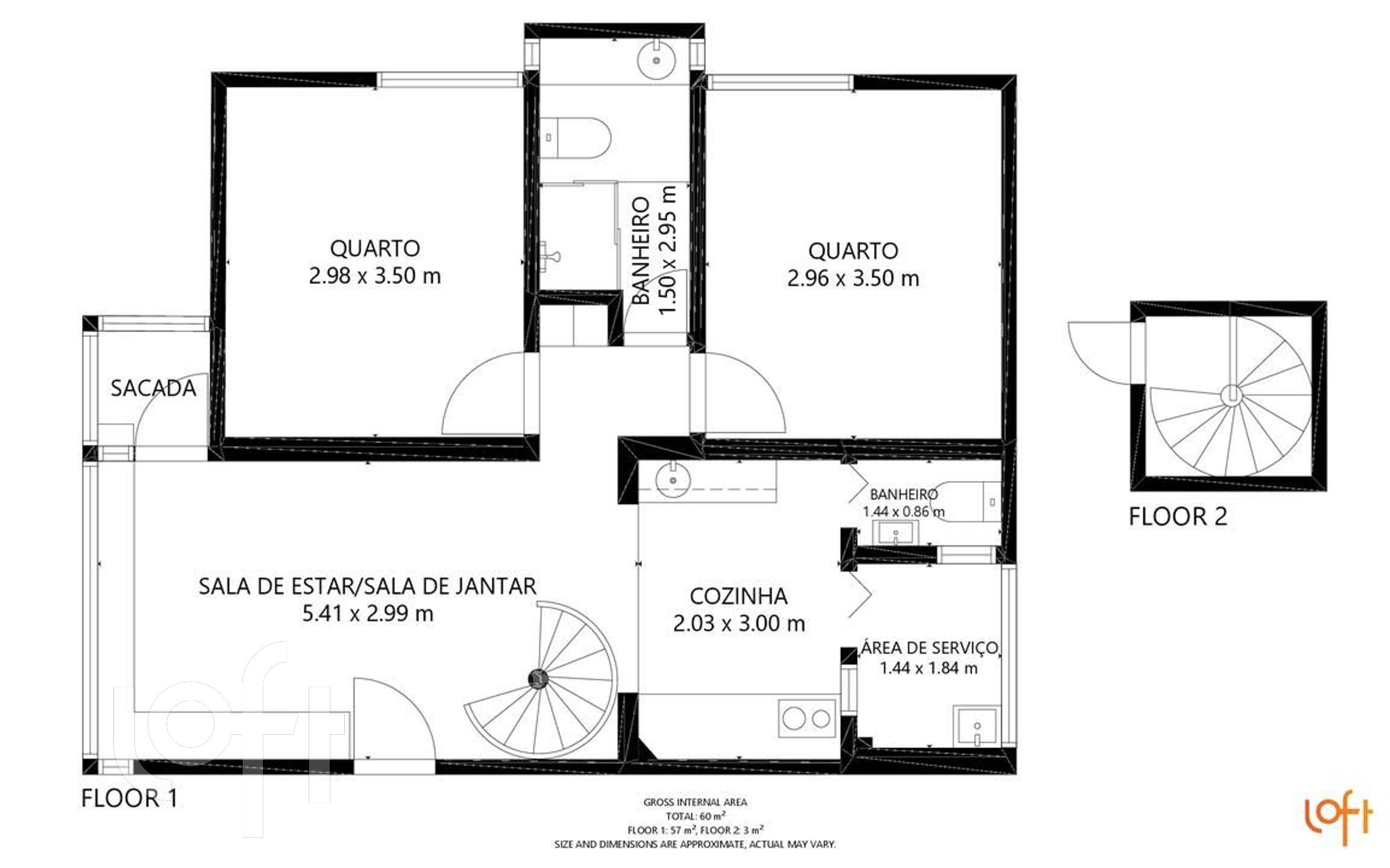 Apartamento à venda com 2 quartos, 120m² - Foto 14