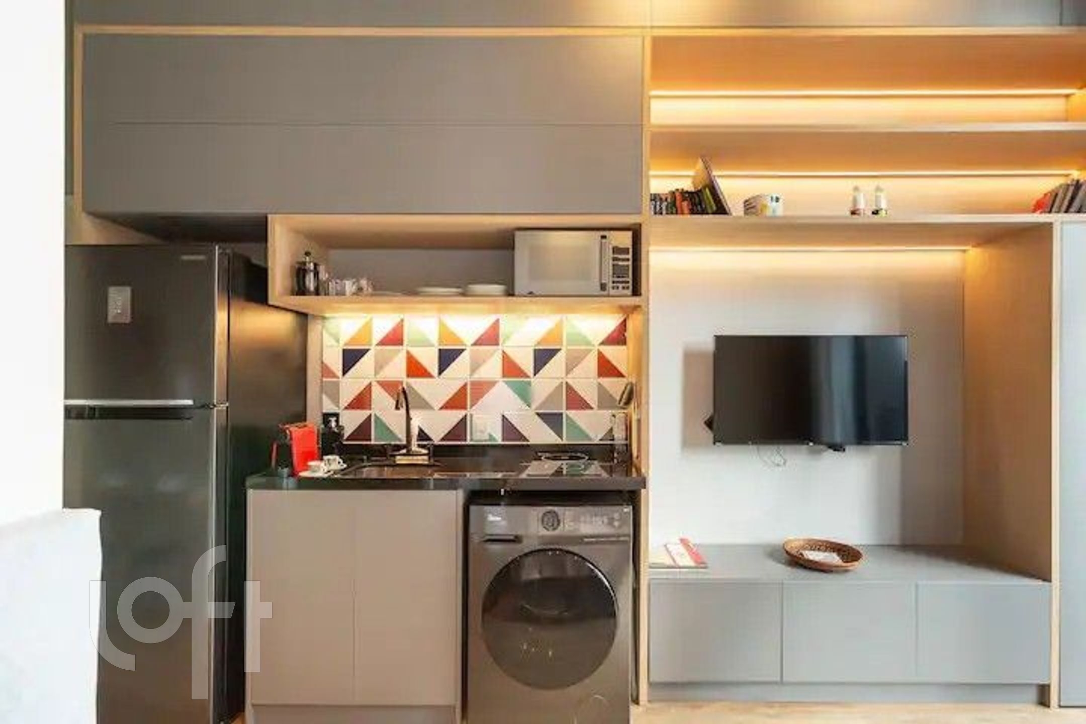 Apartamento à venda com 1 quarto, 27m² - Foto 7