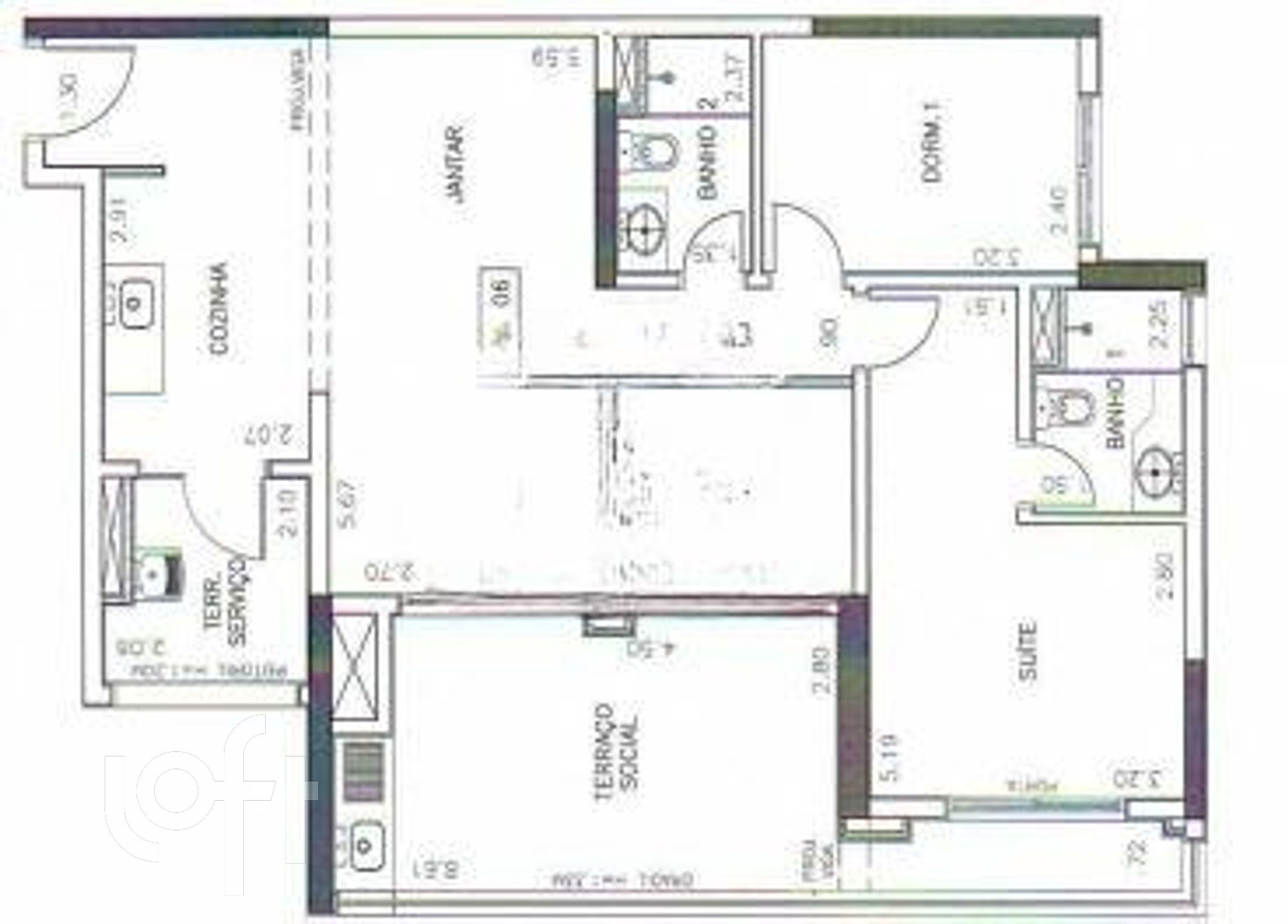 Apartamento à venda com 3 quartos, 95m² - Foto 12