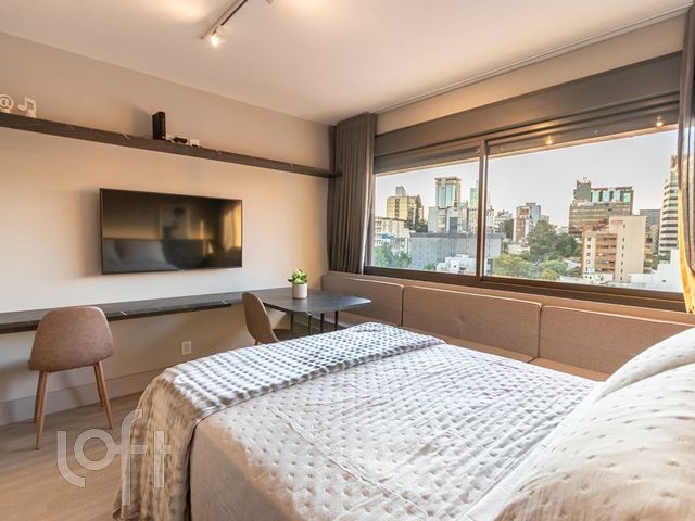 Apartamento com 28m², 1 dormitório, Rio Branco em Porto Alegre