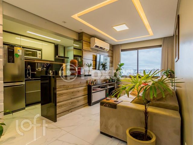 Apartamento com 70m², 2 dormitórios, 1 suíte, 2 vagas, Menino Deus em Porto Alegre