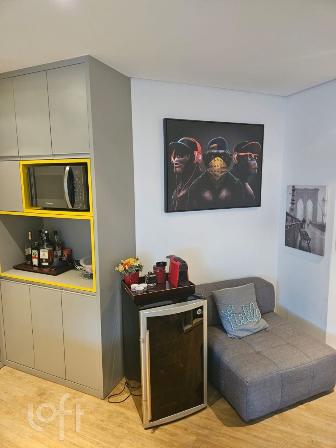 Apartamento à venda com 1 quarto, 37m² - Foto 4