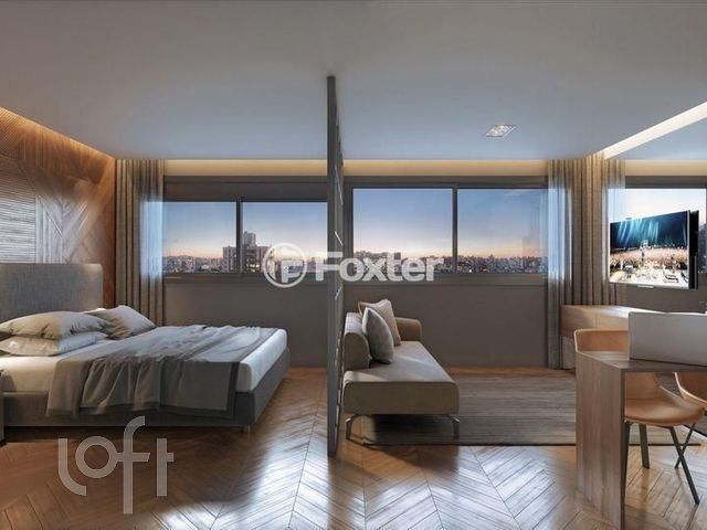 Apartamento com 25m², 1 dormitório, Rio Branco em Porto Alegre