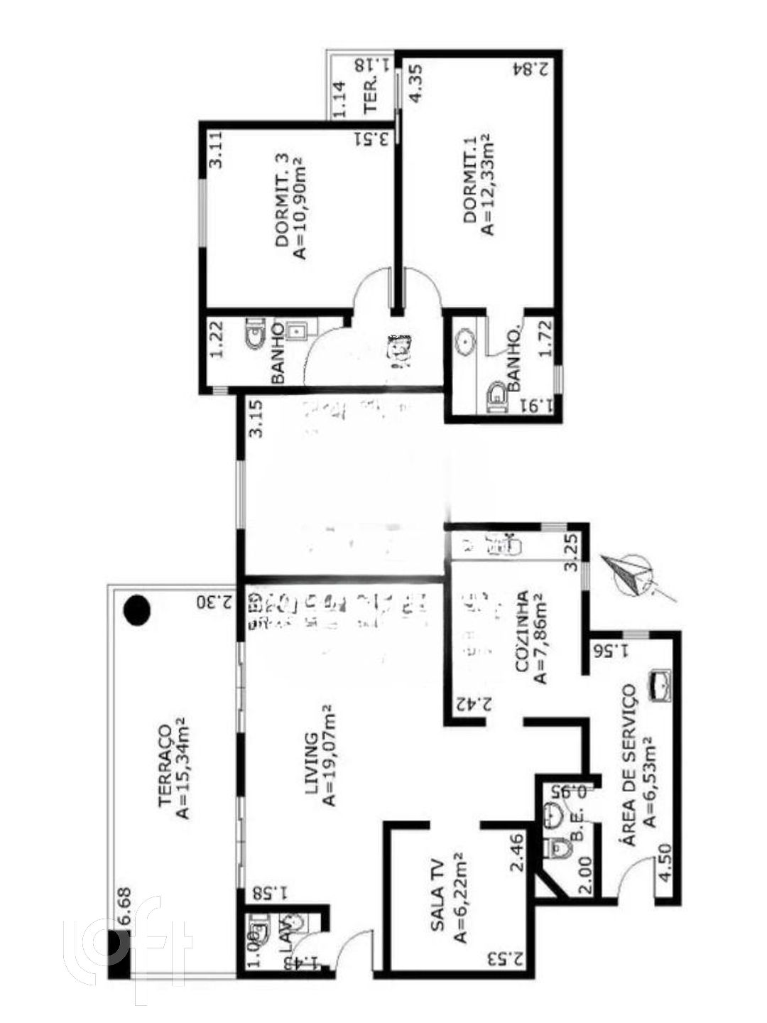 Apartamento à venda com 3 quartos, 120m² - Foto 46