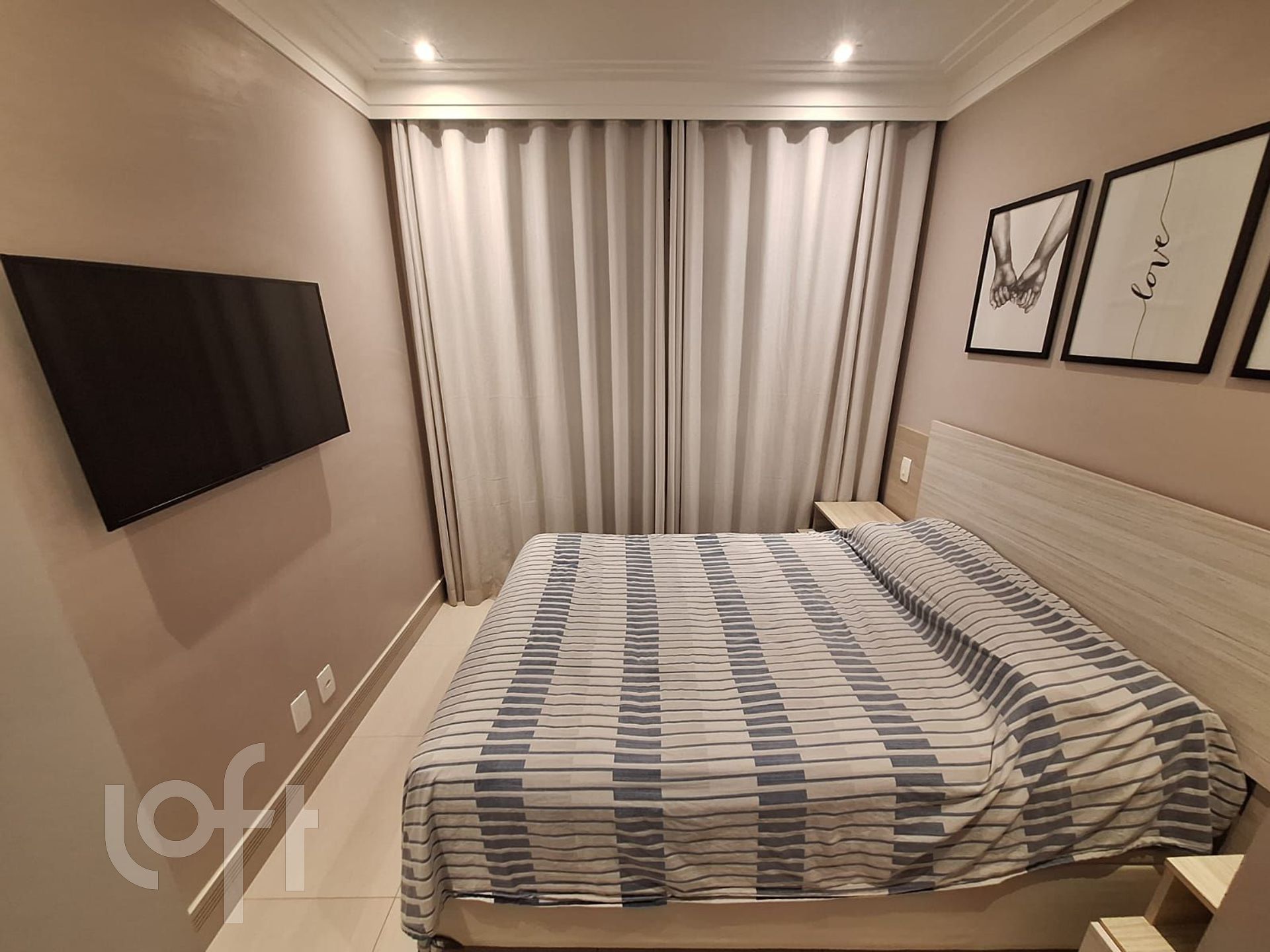 Apartamento à venda com 1 quarto, 38m² - Foto 3