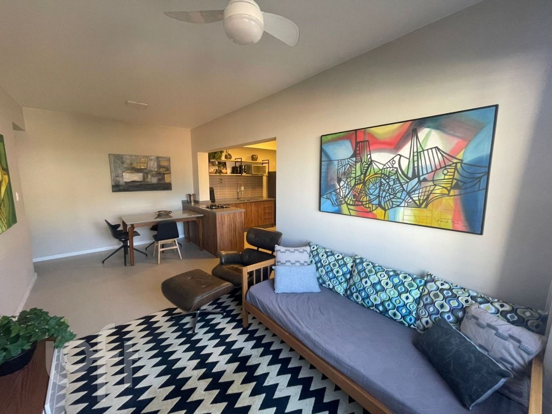 Apartamento à venda em Centro com 53 m², 1 quarto