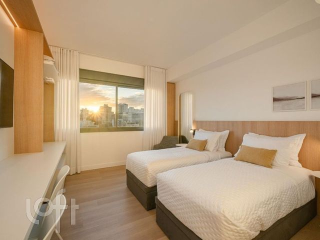 Apartamento com 24m², 1 dormitório, 1 vaga, Rio Branco em Porto Alegre