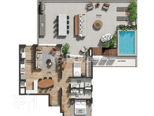 Apartamento com 186m², 2 dormitórios, 2 suítes, 1 vaga, Petrópolis em Porto Alegre