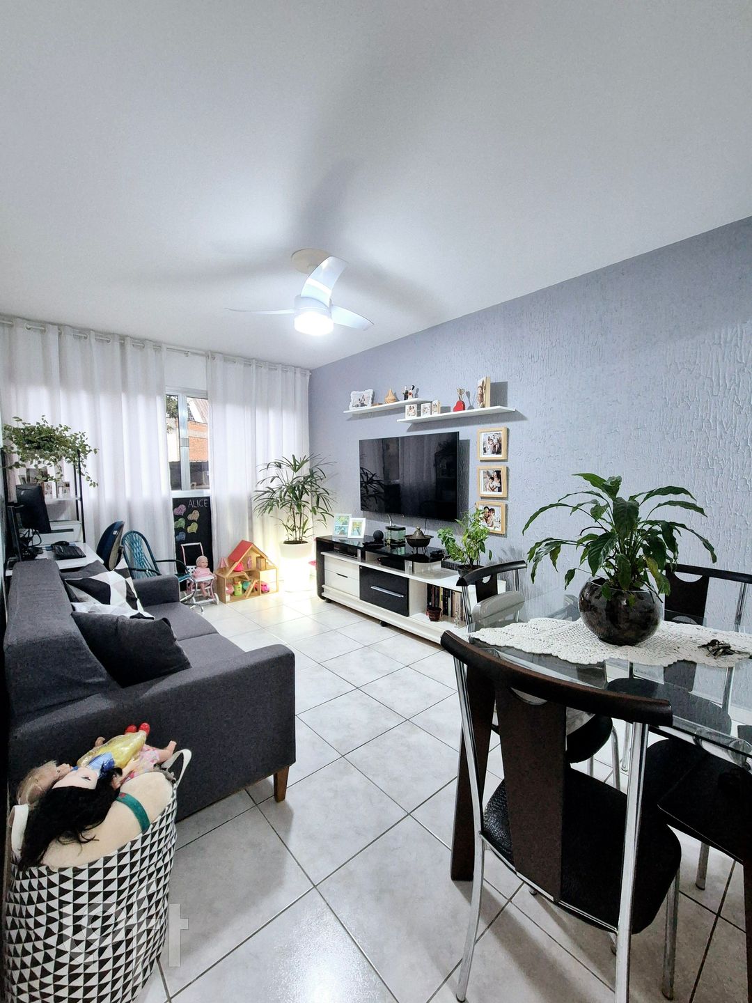 Apartamento à venda com 1 quarto, 56m² - Foto 3