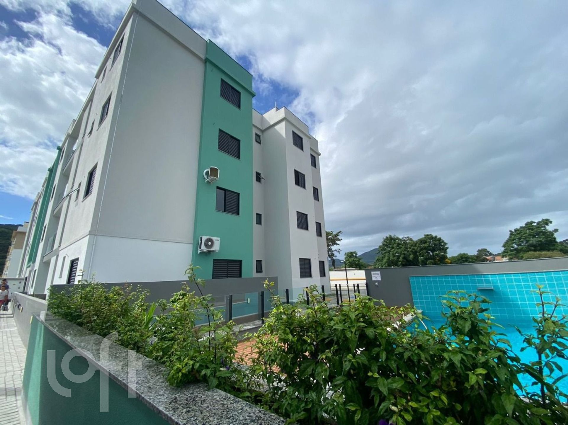 Apartamentos com 57m², 2 quartos, 1 garagem, no bairro Vargem Grande em Florianópolis