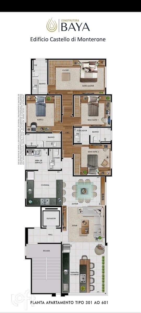 Apartamento à venda com 4 quartos, 128m² - Foto 10