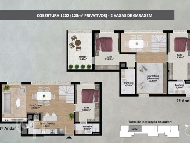 Apartamento com 128m², 3 dormitórios, 1 suíte, 2 vagas, Cristo Redentor em Porto Alegre