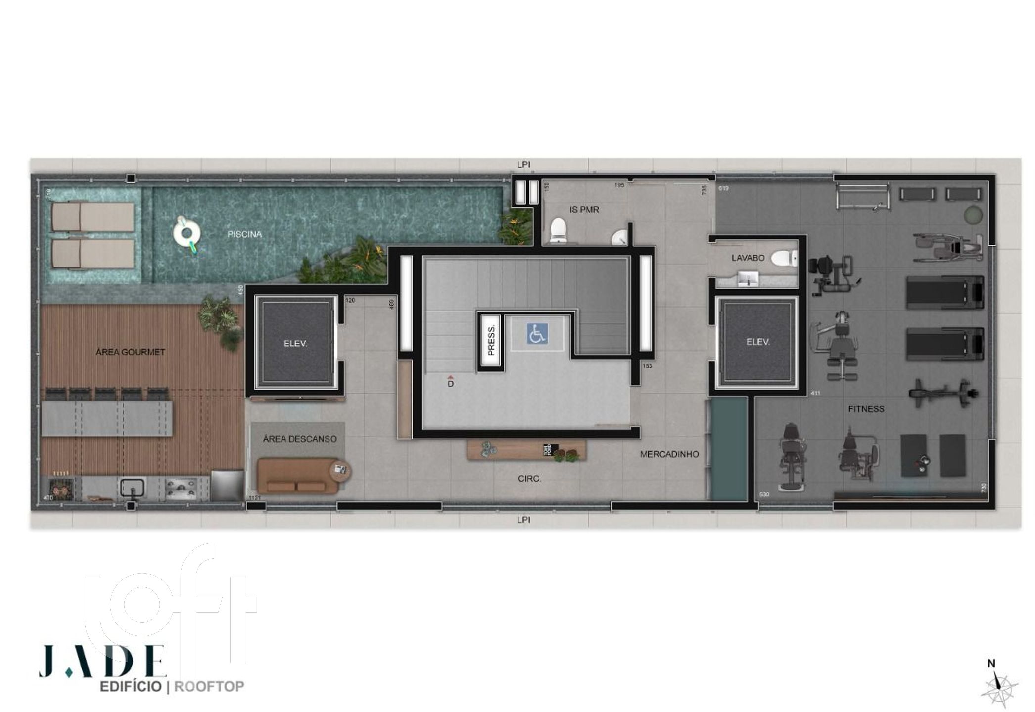 Apartamento à venda com 1 quarto, 36m² - Foto 17