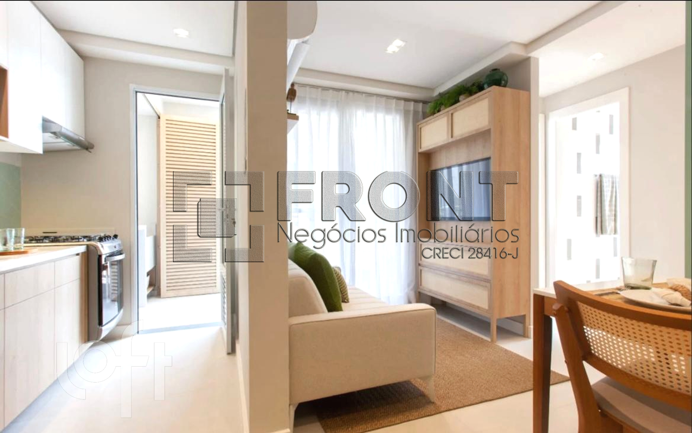 Apartamento à venda com 2 quartos, 35m² - Foto 8