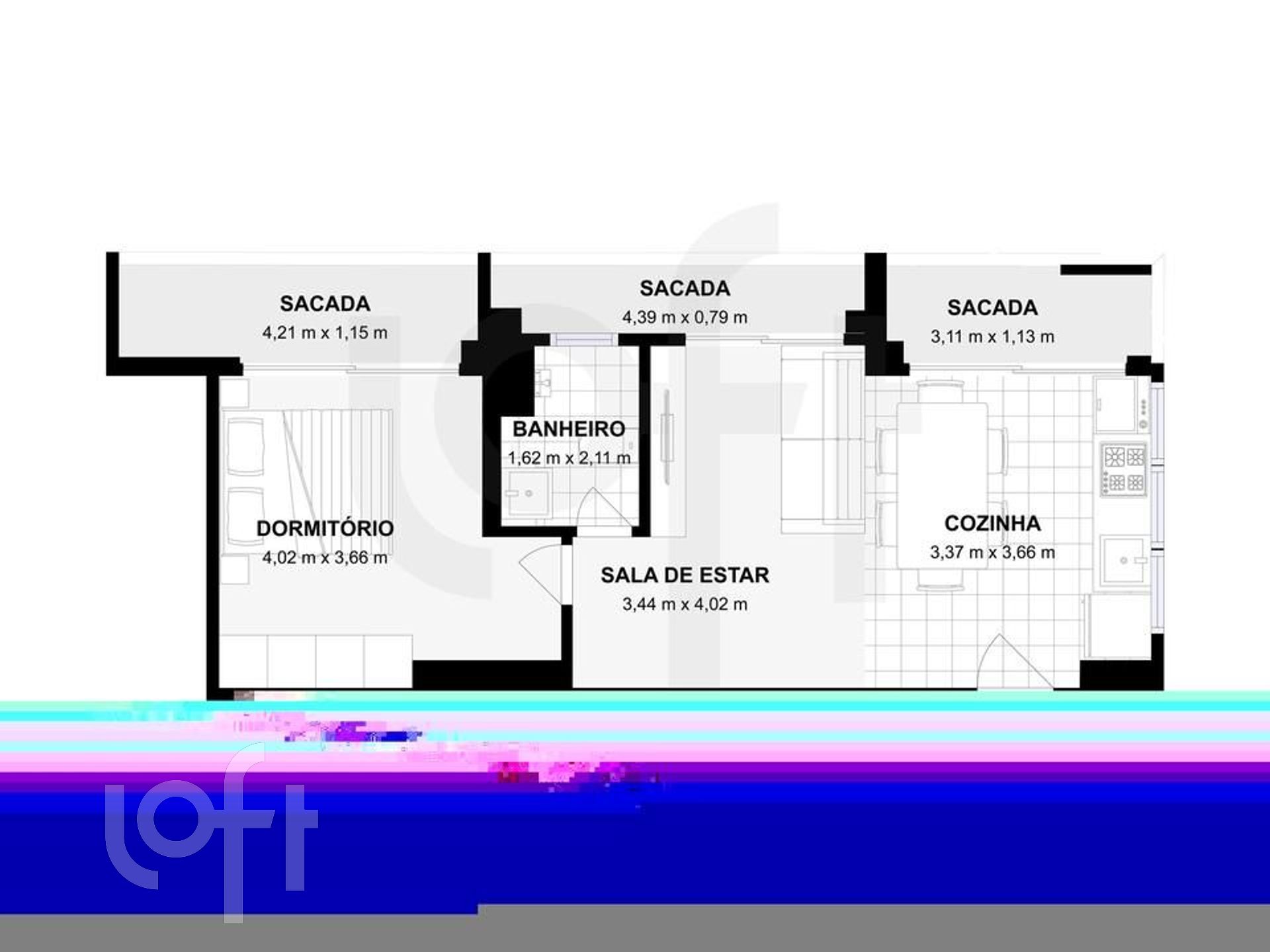 Apartamento à venda com 1 quarto, 72m² - Foto 29