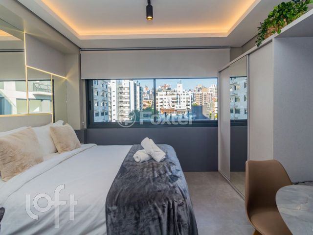 Apartamento com 25m², 1 dormitório, 1 vaga, Rio Branco em Porto Alegre