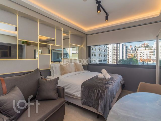 Apartamento com 25m², 1 dormitório, 1 vaga, Rio Branco em Porto Alegre