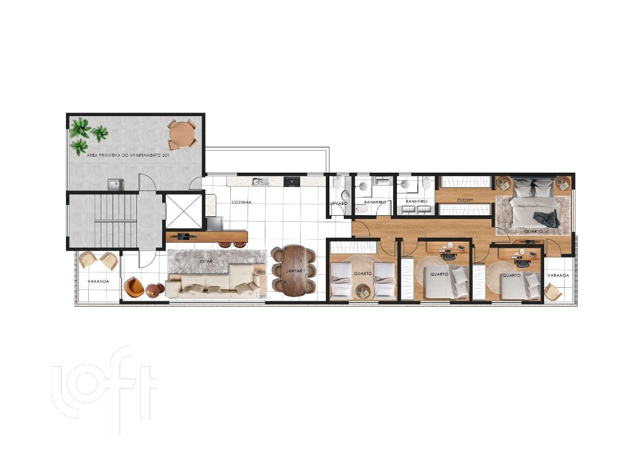 Apartamento à venda com 4 quartos, 127m² - Foto 24